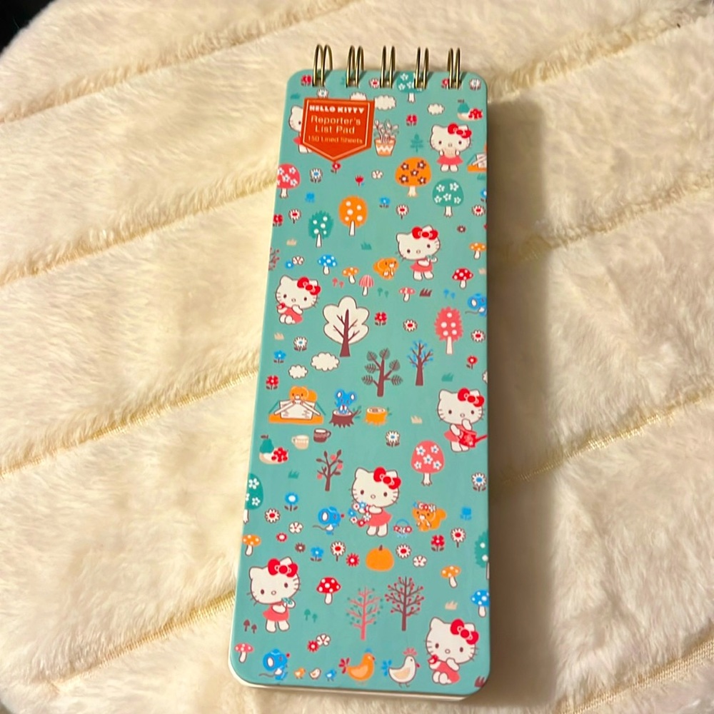 Hello kitty note book new